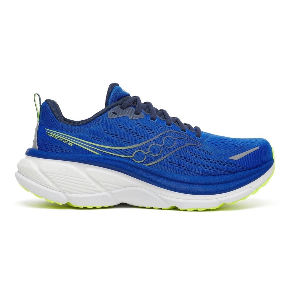 Saucony Hurricane 25 Mens Running Shoes Lapis Citron Blue S21026-286 Size 10 NWB
